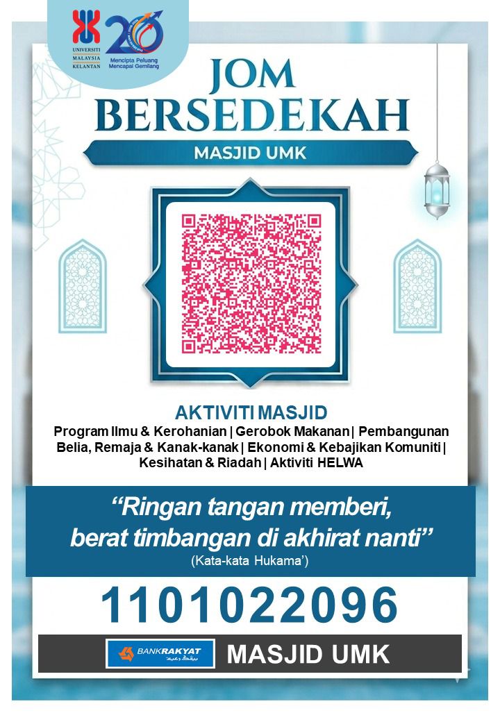 SUMBANGAN MASJID UMK BACHOK